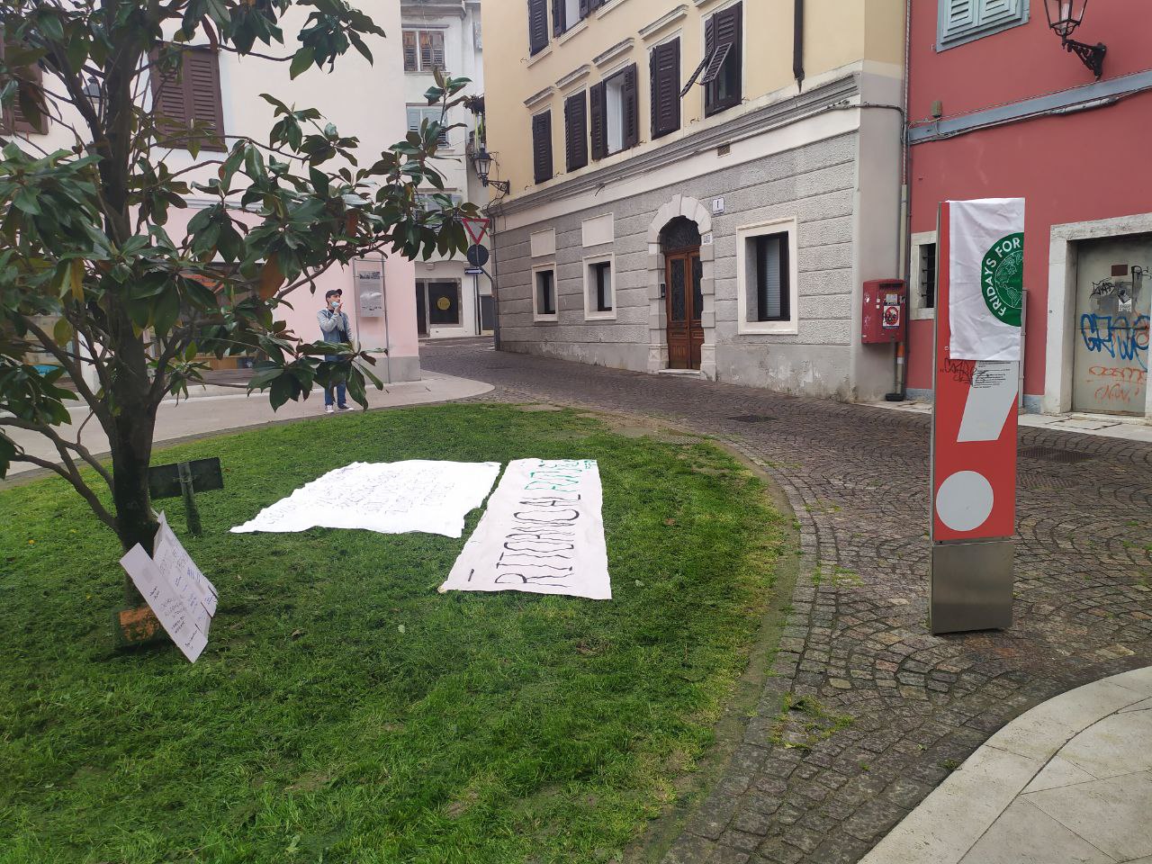 Immagine per La protesta per il clima arriva in bici, ragazzi a confronto sul futuro di Gorizia